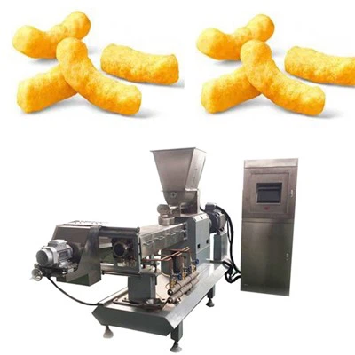 תירס Puffed Sncaks ייצור Extruder