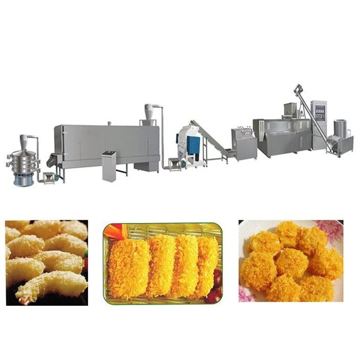 Bread crumbs production line